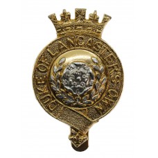 Duke of Lancaster's Own Yeomanry Anodised (Staybrite) Cap Badge