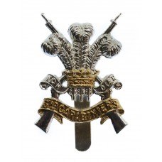 3rd Carabiniers (Prince of Wales's Dragoon Guards) Anodised (Staybrite) Cap Badge