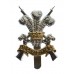 3rd Carabiniers (Prince of Wales's Dragoon Guards) Anodised (Staybrite) Cap Badge