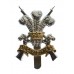 3rd Carabiniers (Prince of Wales's Dragoon Guards) Anodised (Staybrite) Cap Badge