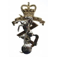 Royal Electrical & Mechanical Engineers (R.E.M.E.) Anodised (Staybrite) Cap Badge 