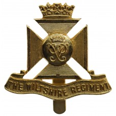 Wiltshire Regiment Anodised (Staybrite) Cap Badge (Prince Philip Cypher)