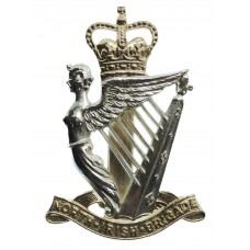 North Irish Brigade Anodised (Staybrite) Cap Badge