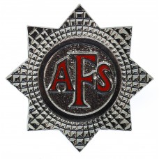 Auxiliary Fire Service (A.F.S.) Cap Badge 