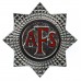 Auxiliary Fire Service (A.F.S.) Cap Badge 