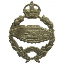 Royal Tank Regiment Cap Badge - King's Crown