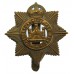 Devonshire Regiment WW1 All Brass Economy Cap Badge 