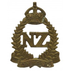 New Zealand Expeditionary Force (N.Z.E.F.) Cap Badge - King's Cro