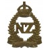 New Zealand Expeditionary Force (N.Z.E.F.) Cap Badge - King's Crown