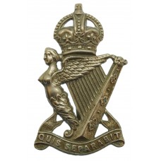 Royal Ulster Rifles (R.U.R.) Cap Badge - King's Crown