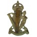 Royal Ulster Rifles (R.U.R.) Cap Badge - King's Crown