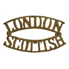 14th County of London Bn. London Regiment (LONDON/SCOTTISH) Shoul