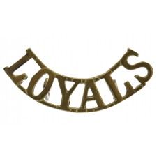 Loyal North Lancashire Regiment (LOYALS) Shoulder Title