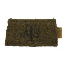 Auxiliary Territorial Service (A.T.S.) WW2 Cloth Slip On Shoulder Title