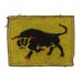 11th Armoured Division Cloth Formation Sign 