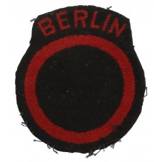 British Troops Berlin District Cloth Formation Sign (2nd Pattern)