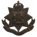 East Surrey Regiment Officer's Service Dress Cap Badge - King's Crown