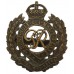 George VI Royal Engineers Officer's Service Dress Cap Badge