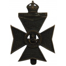 King's Royal Rifle Corps (K.R.R.C.) Cap Badge - King's Crown