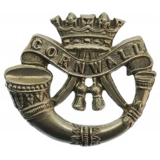 Victorian/Edwardian Duke of Cornwall's Light Infantry Cap Badge