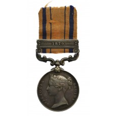 South Africa 1877-79 (Zulu War) Medal (Clasp - 1879) - Pte. J. Stiff, 99th (Duke of Edinburgh's) Regiment of Foot