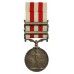 Indian Mutiny Medal (Clasps - Lucknow, Defence of Lucknow) - J. Byrne, 1st Madras Fusiliers