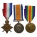 WW1 1914-15 Star Medal Trio - Dvr. W.E. Lane, Royal Artillery