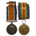 WW1 British War & Victory Medal Pair - Sjt. H. Simms, West Riding Regiment