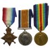 WW1 1914-15 Star Medal Trio - Pte. S. Wigglesworth, 1st/4th (Hallamshire) Bn. York & Lancaster Regiment