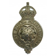 North Riding Constabulary Kepi/Cap Badge - King's Crown