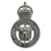 East Riding of Yorkshire Constabulary Cap Badge - King's Crown