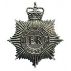 Metropolitan Police Noddy Bike Helmet Plate - Queen's Crown