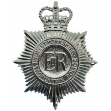 West Yorkshire Metropolitan Police Helmet Plate - Queen's Crown