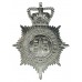 Birkenhead Borough Police Helmet Plate - Queen's Crown