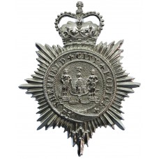 Sheffield City Police Helmet Plate - Queen's Crown