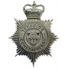 Teesside Constabulary Helmet Plate - Queen's Crown