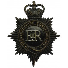 Hertfordshire Constabulary Night Helmet Plate - Queen's Crown