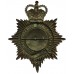 Hertfordshire Constabulary Night Helmet Plate - Queen's Crown