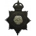 Lancashire Constabulary  Night Helmet Plate - King's Crown