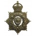 Portsmouth City Police Helmet Plate - King's Crown (Small Star)