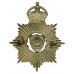 Portsmouth City Police Helmet Plate - King's Crown (Small Star)