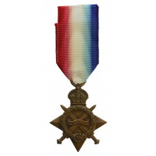 WW1 1914-15 Star Medal - Pte. E. Helliwell, 1st/4th Bn. West Riding Regiment