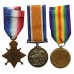 WW1 1914-15 Star Medal Trio - Cpl. G.W. Walters, Army Service Corps