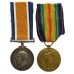 WW1 British War & Victory Medal Pair - Pte. H. Simpson, East Yorkshire Regiment