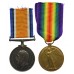 WW1 British War & Victory Medal Pair - Pte. F.D. Cross, 1st/7th Bn. Liverpool Regiment - Died of Wounds, 17/4/16