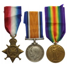 WW1 1914-15 Star Medal Trio - Spr. F. Stacey, Royal Engineers