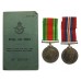 WW2 Mentioned in Despatches and Territorial Efficiency Medal Group of Six with Original Documents - Pte. H.A. Ayres, The Buffs (East Kent Regiment)