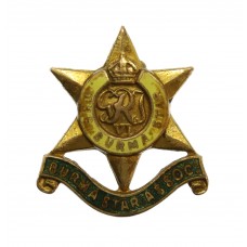 Burma Star Association Enamelled Lapel Badge
