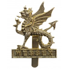 Wessex Brigade Anodised (Staybrite) Cap Badge