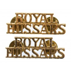 Pair of Royal Hussars (ROYAL/HUSSARS) Anodised (Staybrite) Should